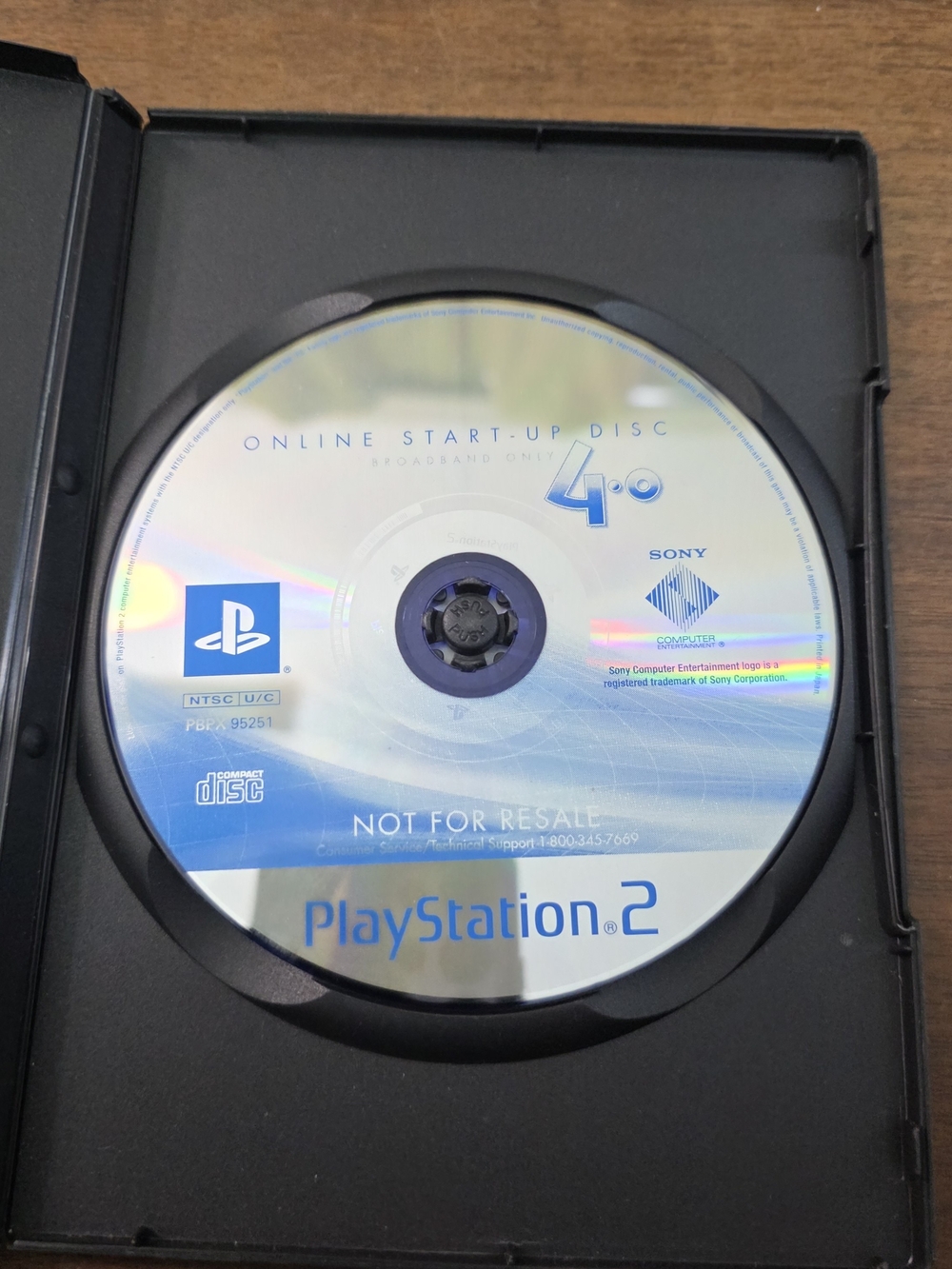 Sony PlayStation 2 PS2 Online Start-Up Disc